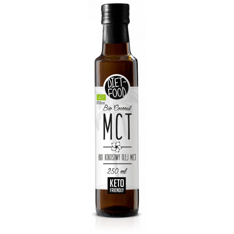 OLEJ KOKOSOWY MCT KETO BIO 250 ml - DIET-FOOD