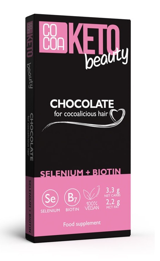 CZEKOLADA BEAUTY KETO 40 g - COCOA