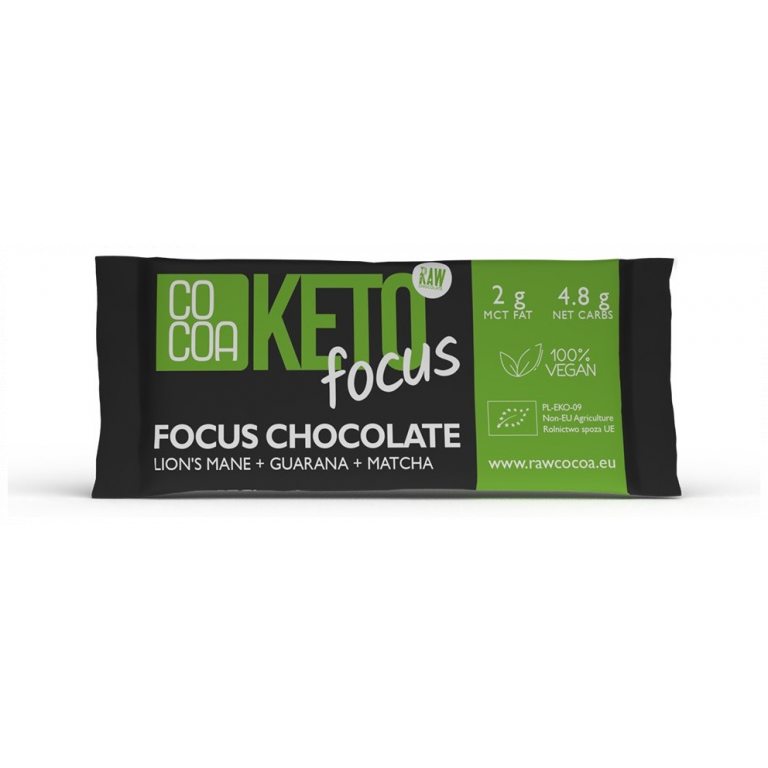 CZEKOLADA FOCUS KETO BIO 40 g - COCOA