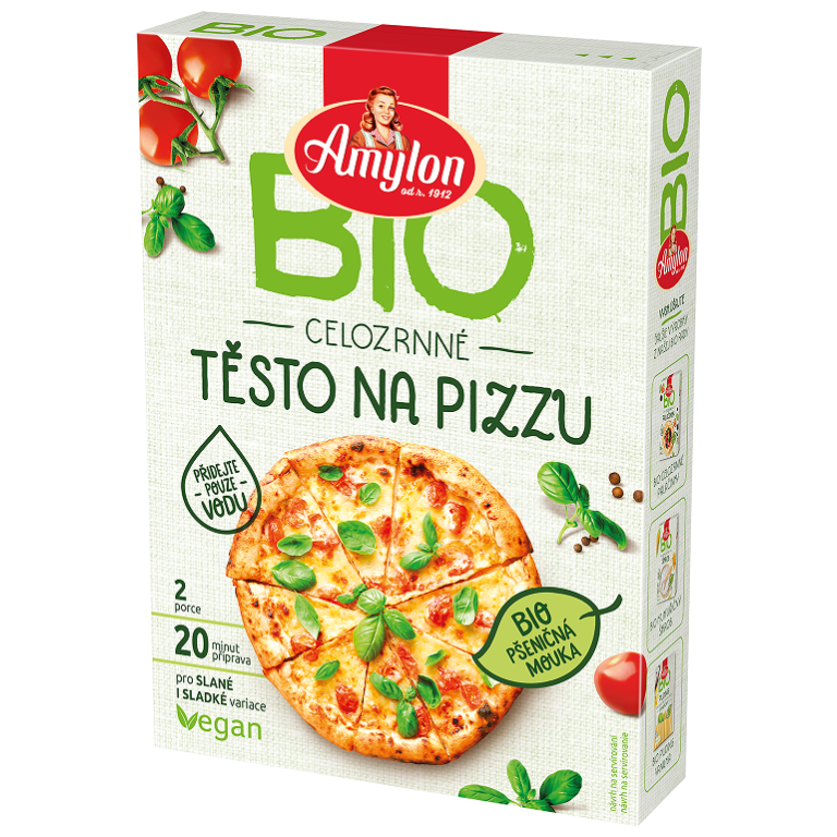 MIESZANKA NA CIASTO NA PIZZĘ BIO 250 g - AMYLON