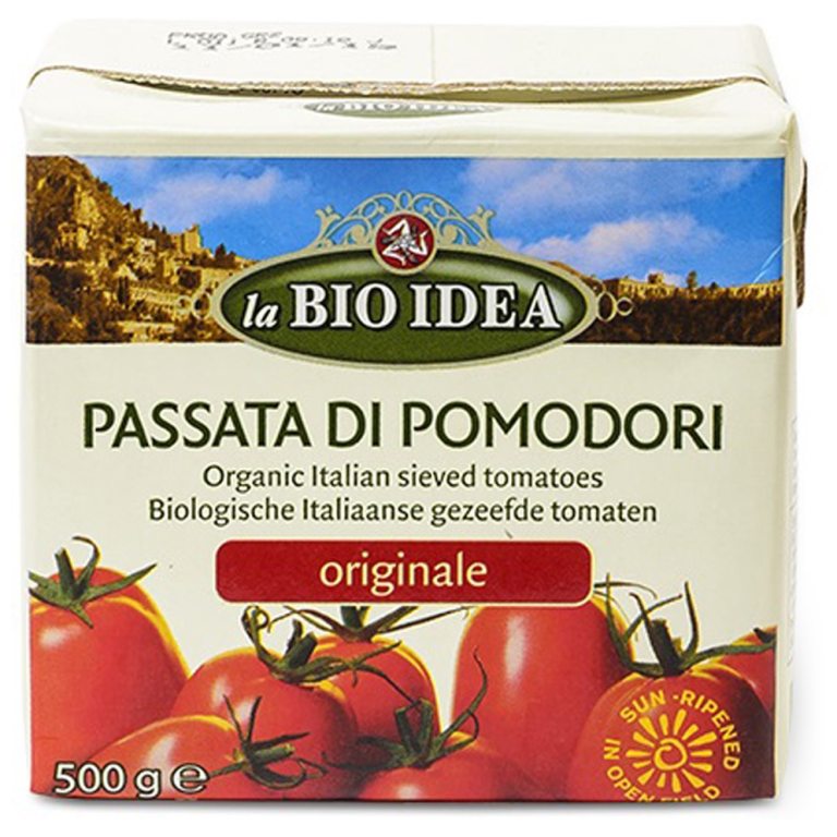 SOS POMIDOROWY PASSATA BIO 500 g (KARTON) - LA BIO IDEA