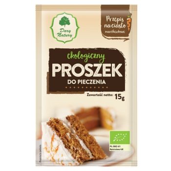 PROSZEK DO PIECZENIA BIO 15 g - DARY NATURY