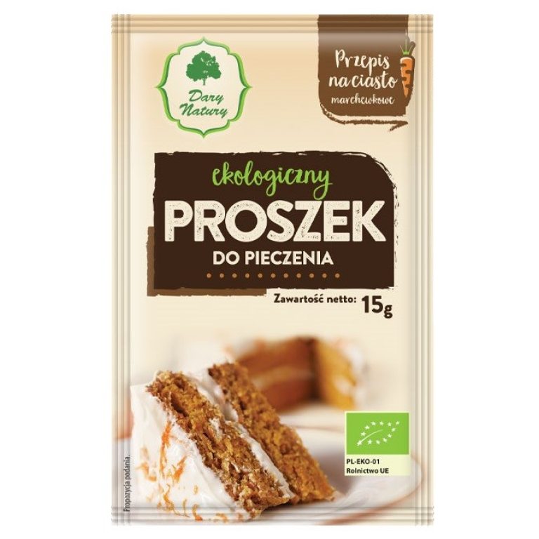 PROSZEK DO PIECZENIA BIO 15 g - DARY NATURY