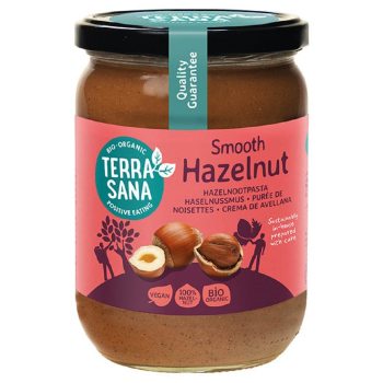 KREM Z PRAŻONYCH ORZECHÓW LASKOWYCH BIO 500 g - TERRASANA