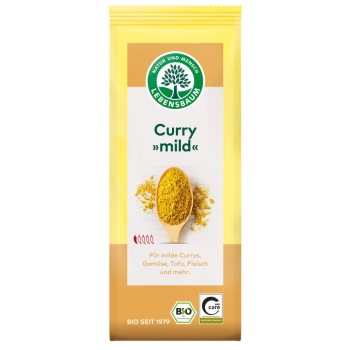 CURRY ŁAGODNE BIO 50 g - LEBENSBAUM