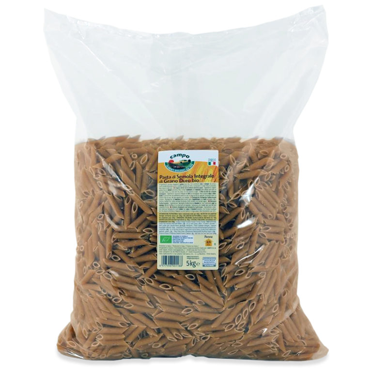 MAKARON (SEMOLINOWY RAZOWY) PENNE BIO 5 kg - HORECA