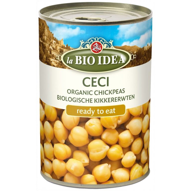 CIECIERZYCA W ZALEWIE BIO 400 g (240 g) - LA BIO IDEA