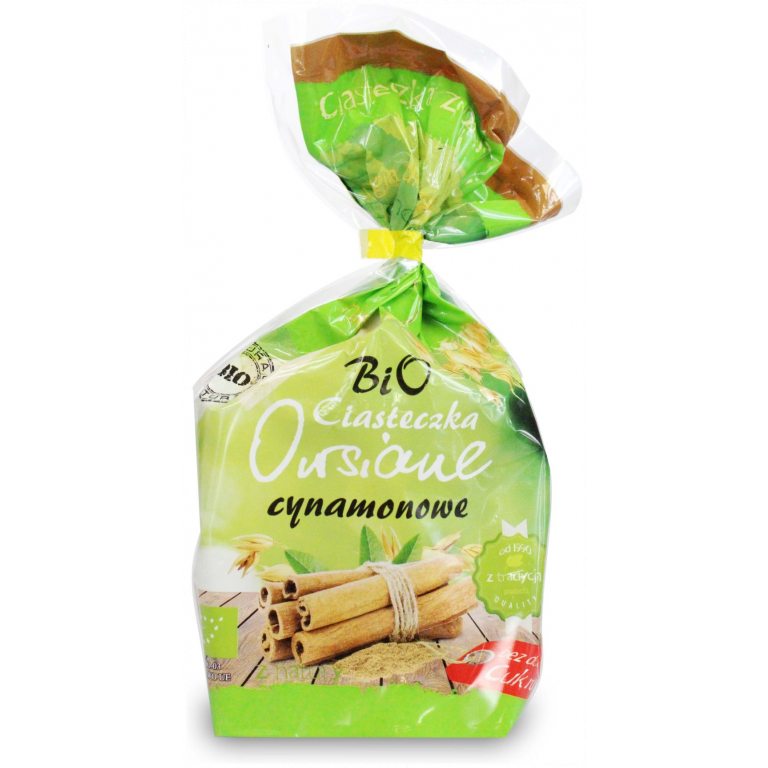 CIASTKA OWSIANE CYNAMONOWE BEZ DODATKU CUKRÓW BIO 150 g - BIO ANIA