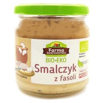 SMALCZYK Z FASOLI BEZGLUTENOWY BIO 160 g - FARMA ŚWIĘTOKRZYSKA