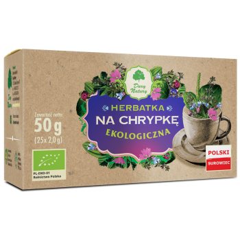 HERBATKA NA CHRYPKĘ BIO (25 x 2 g) 50 g - DARY NATURY
