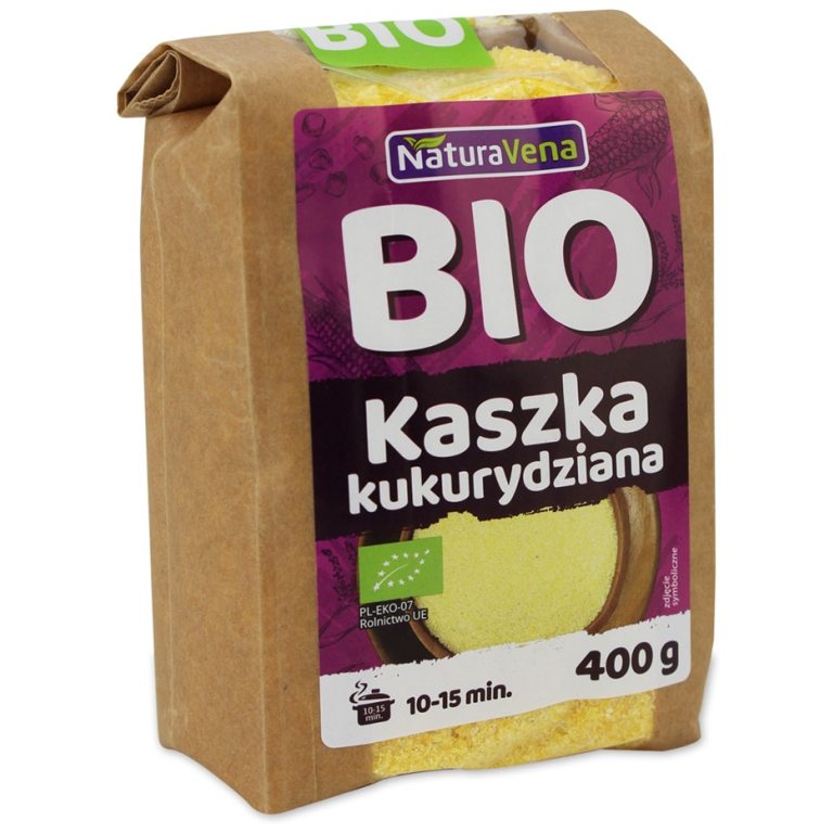 KASZKA KUKURYDZIANA BIO 400 g - NATURAVENA