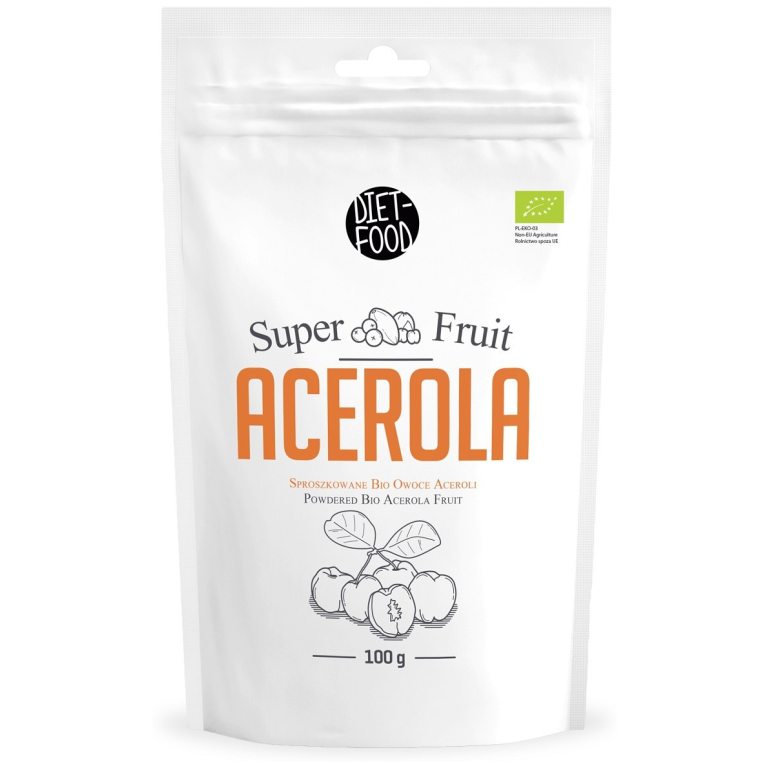 ACEROLA SPROSZKOWANA BIO 100 g - DIET-FOOD