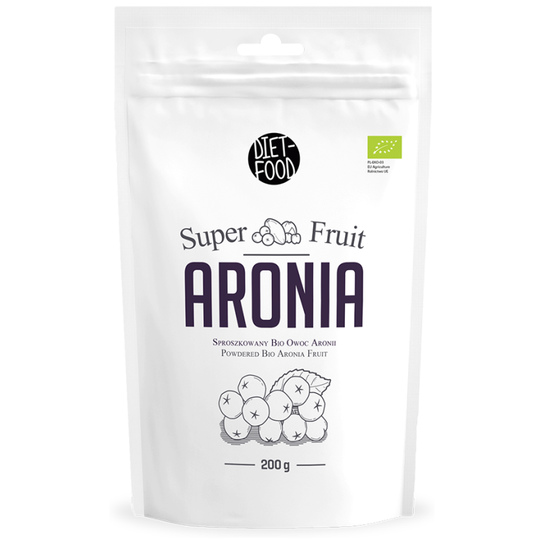 ARONIA SPROSZKOWANA BIO 200 g - DIET-FOOD