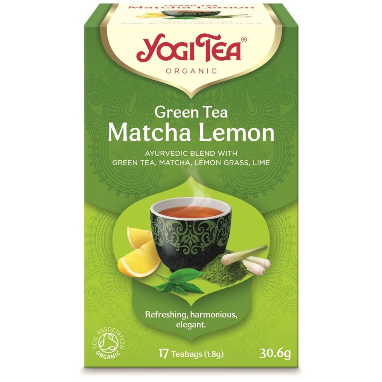HERBATA ZIELONA Z CYTRYNĄ I MATCHĄ (GREEN TEA MATCHA LEMON) BIO (17 x 1