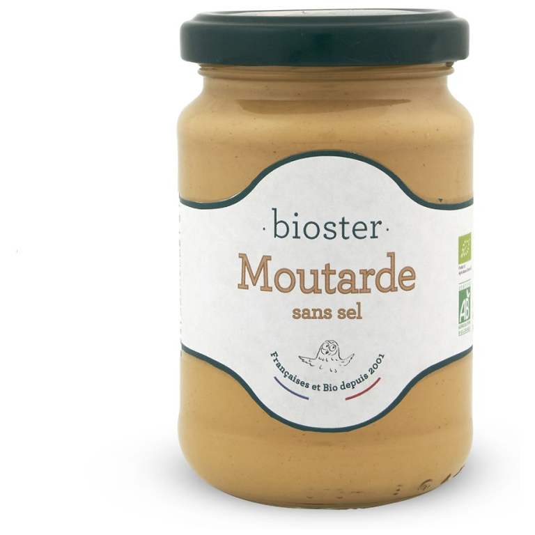 MUSZTARDA BEZ DODATKU SOLI BIO 200 g - BIOSTER