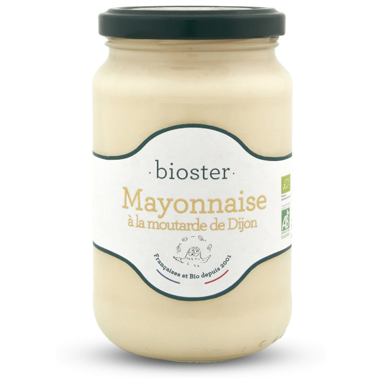 MAJONEZ JAJECZNY Z MUSZTARDĄ DIJON BIO 325 g - BIOSTER