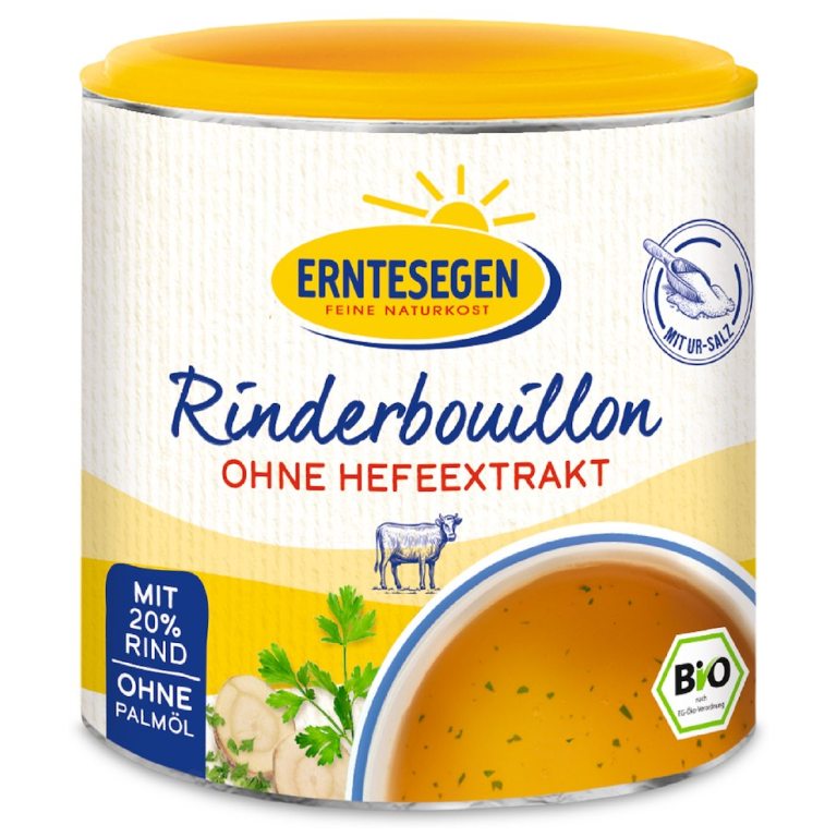 BULION WOŁOWY BEZ DODATKU DROŻDŻY W PROSZKU BIO 120 g - ERNTESEGEN