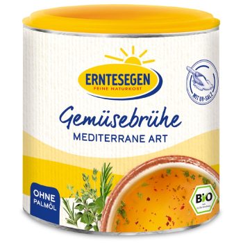 BULION WARZYWNY W STYLU ŚRÓDZIEMNOMORSKIM W PROSZKU BIO 125 g - ERNTESEGEN