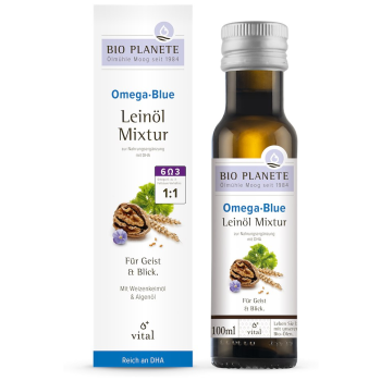 OMEGA BLUE - MIESZANKA Z OLEJEM LNIANYM (ORZECHY WŁOSKIE