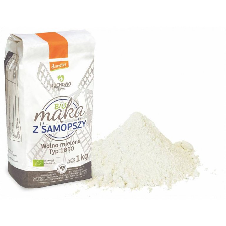 MĄKA Z SAMOPSZY TYP 1850 DEMETER BIO 1 kg - JUCHOWO