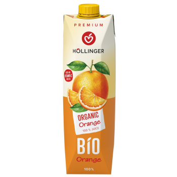 SOK POMARAŃCZOWY BIO 1 L - HOLLINGER