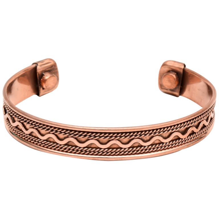 BRANSOLETKA MIEDZIANA 0206 - SATTVA (AYURVEDA)