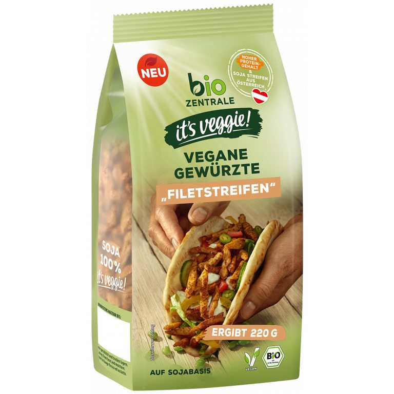 PASKI PROTEINOWE SOJOWE Z PRZYPRAWAMI BIO 100 g - BIO ZENTRALE