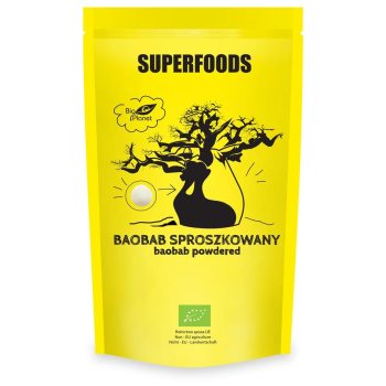 BAOBAB SPROSZKOWANY BIO 150 g - BIO PLANET SUPERFOODS