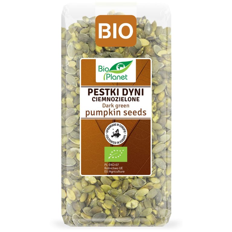 PESTKI DYNI CIEMNOZIELONE (UPRAWIANE W EUROPIE) BIO 350 g - BIO PLANET