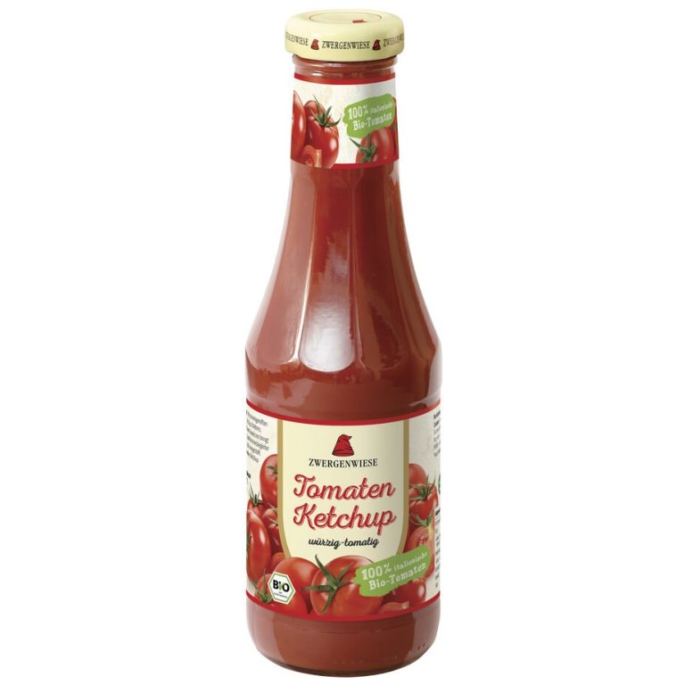 KETCHUP BEZGLUTENOWY BIO 500 ml - ZWERGENWIESE