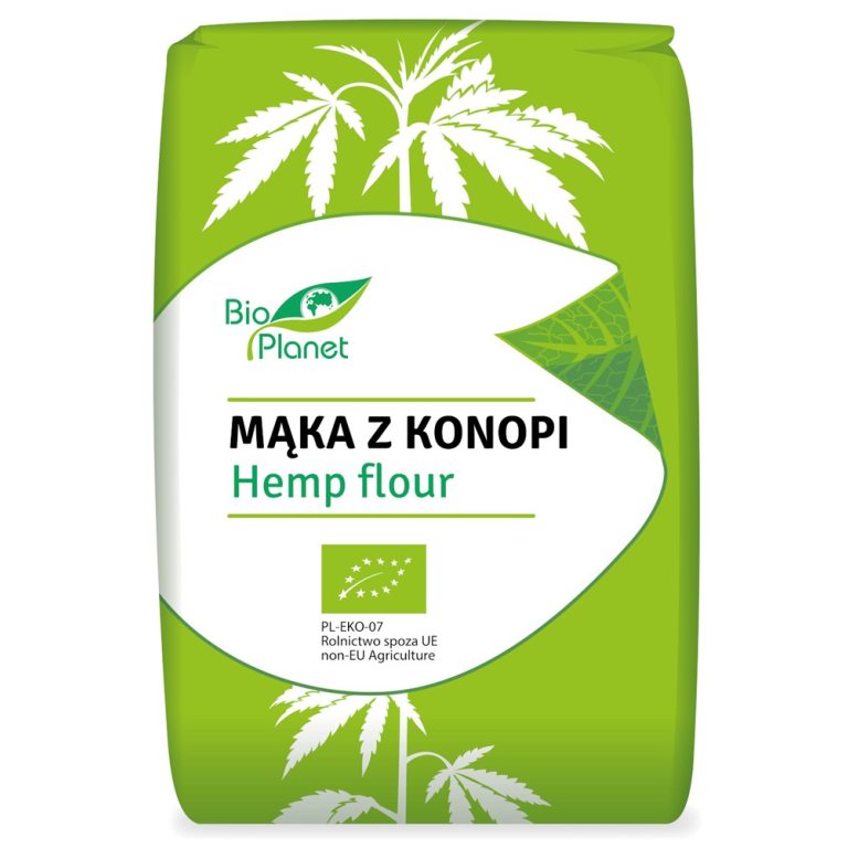 MĄKA Z KONOPI BIO 400 g - BIO PLANET