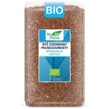 RYŻ CZERWONY PEŁNOZIARNISTY BIO 1 kg - BIO PLANET
