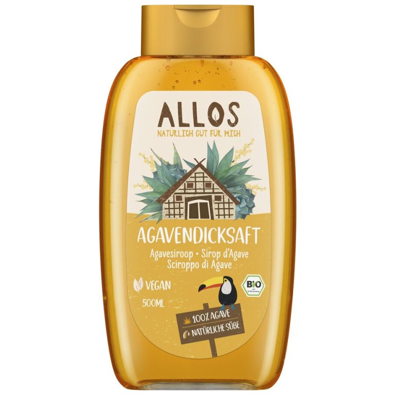 SYROP Z AGAWY BIO 690 g (500 ml) - ALLOS