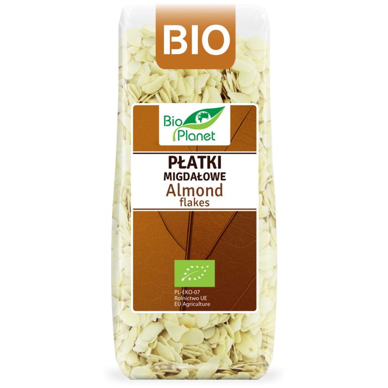 PŁATKI MIGDAŁOWE BIO 100 g - BIO PLANET