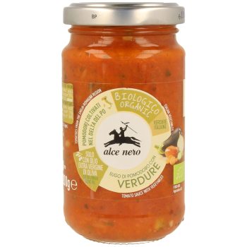 SOS POMIDOROWY Z WARZYWAMI (VERDURE) BIO 350 g - ALCE NERO