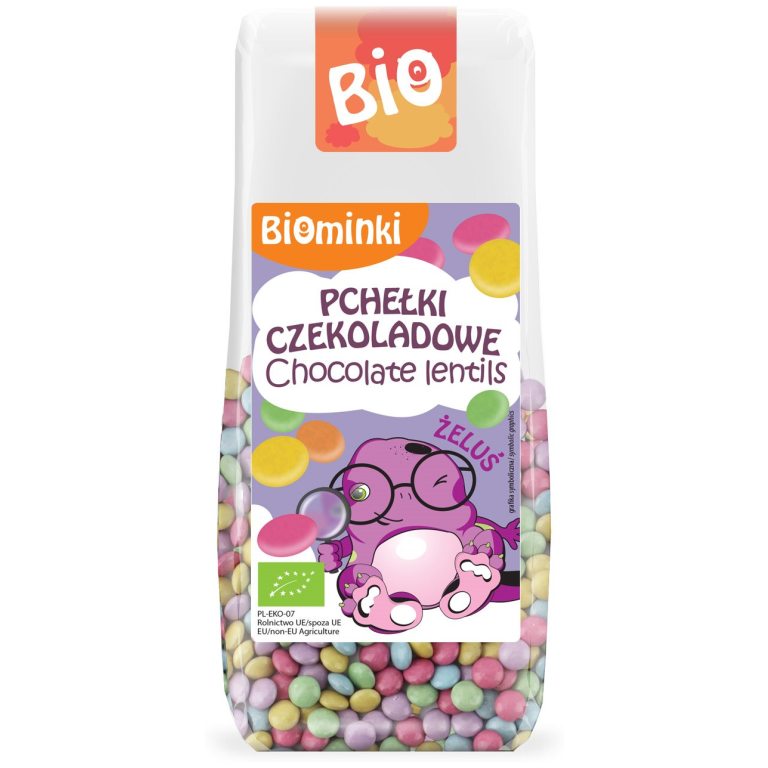 PCHEŁKI CZEKOLADOWE BIO 100 g - BIOMINKI