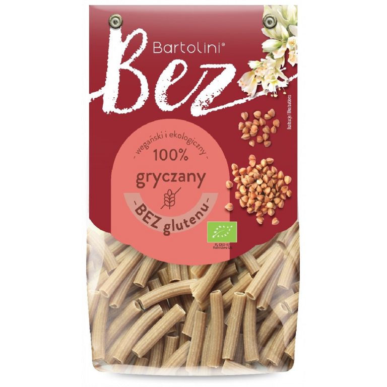 MAKARON (GRYCZANY) RURKA MACCHERONI BEZGLUTENOWY BIO 250 g - BARTOLINI