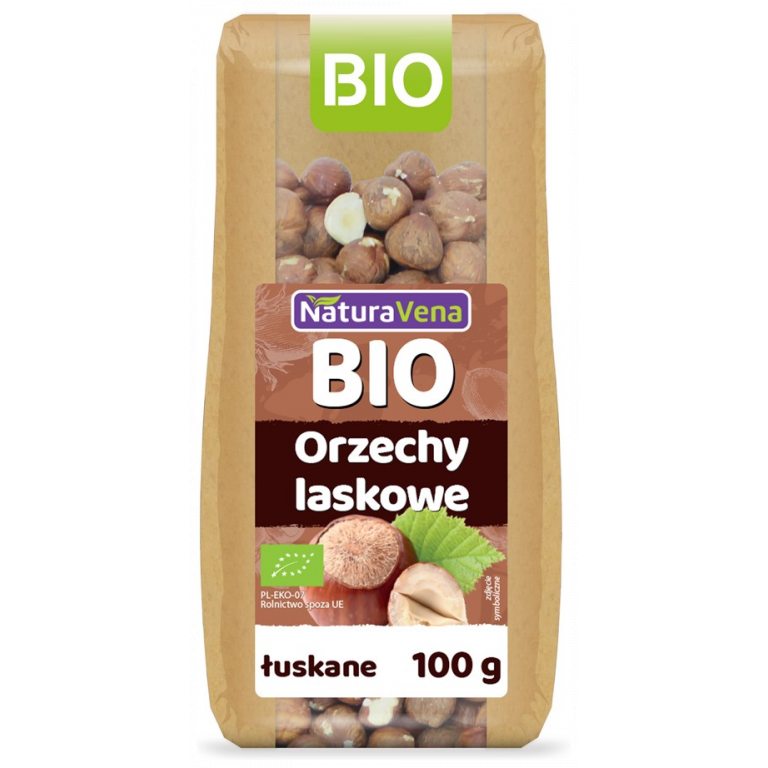 ORZECHY LASKOWE BIO 100 g - NATURAVENA