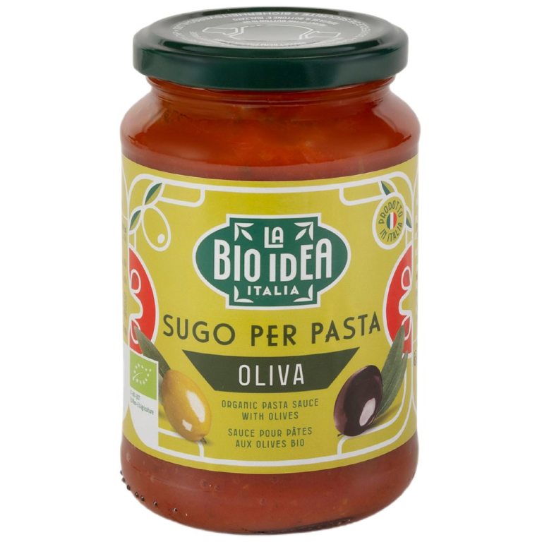 SOS POMIDOROWY Z OLIWKAMI BIO 340 g - LA BIO IDEA