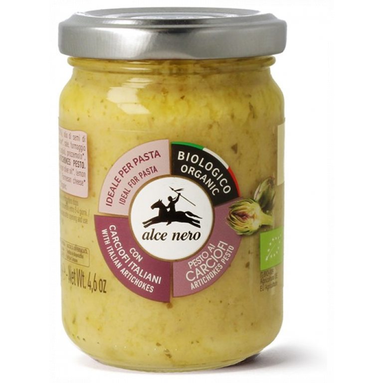 PESTO Z KARCZOCHA BIO 130 g - ALCE NERO