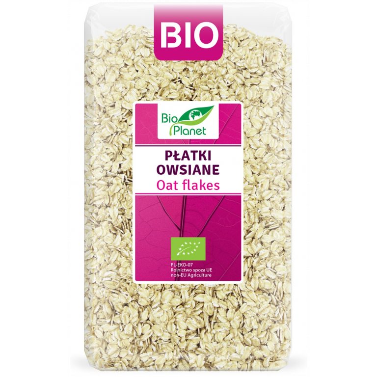 PŁATKI OWSIANE BIO 600 g - BIO PLANET