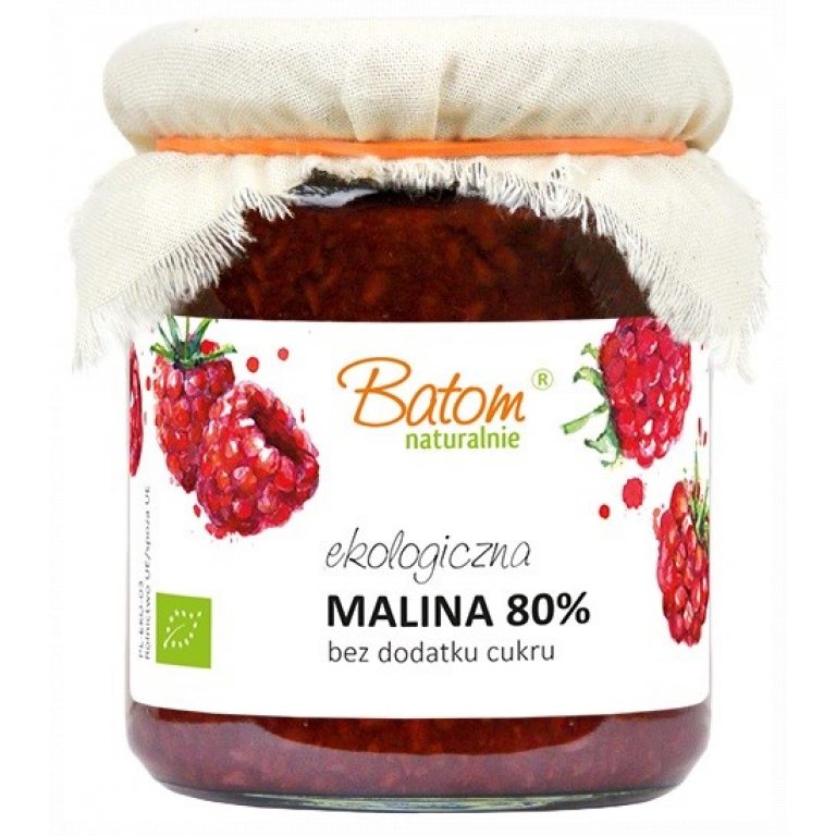 MALINA 80 % BIO 260 g - BATOM