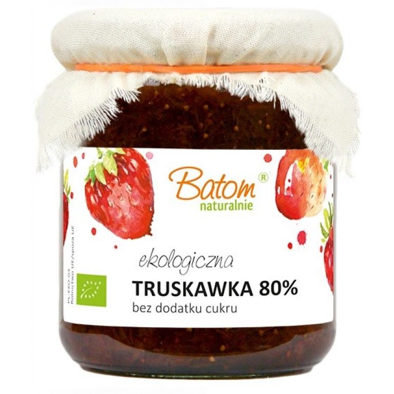 TRUSKAWKA 80 % BIO 260 g - BATOM