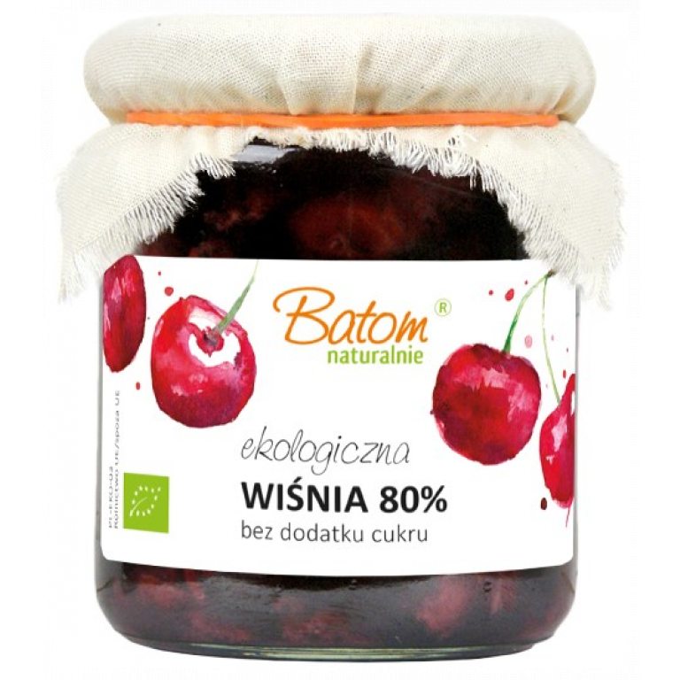 WIŚNIA 80 % BIO 260 g - BATOM