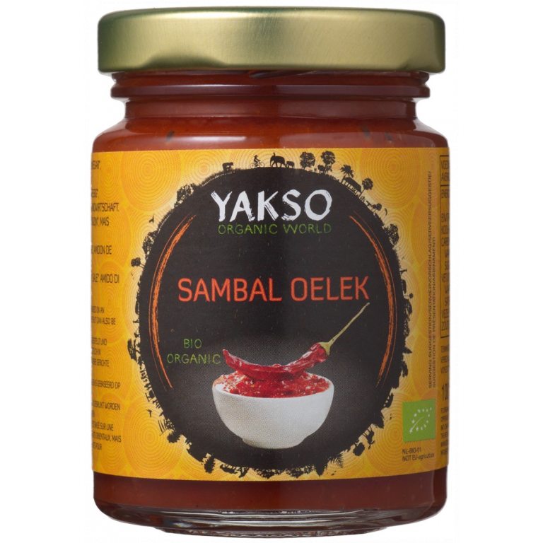 SOS CHILI SAMBAL OELEK BIO 100 g - YAKSO