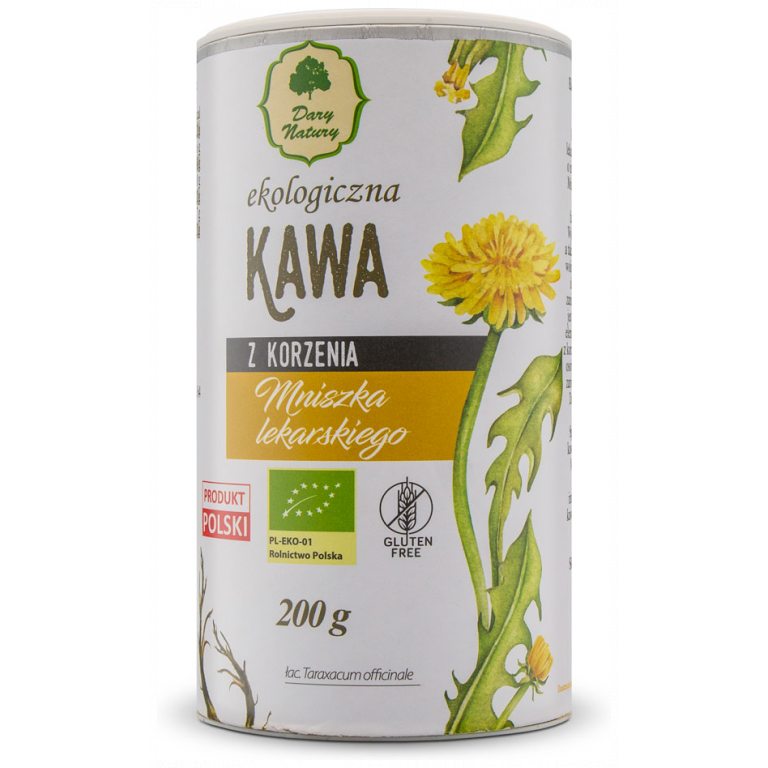 KAWA Z KORZENIA MNISZKA LEKARSKIEGO BIO 200 g - DARY NATURY