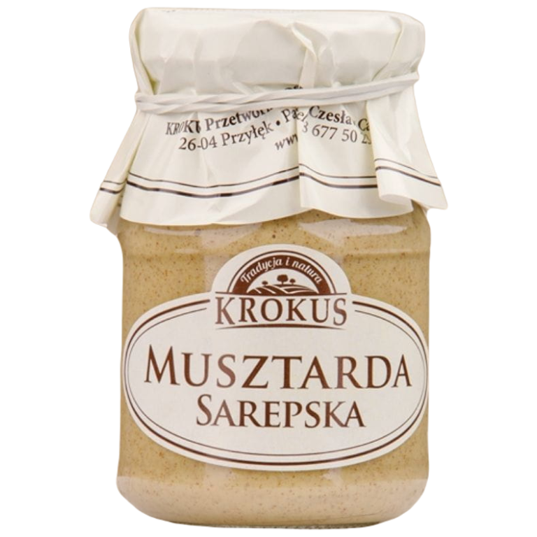 MUSZTARDA SAREPSKA 185 g - KROKUS