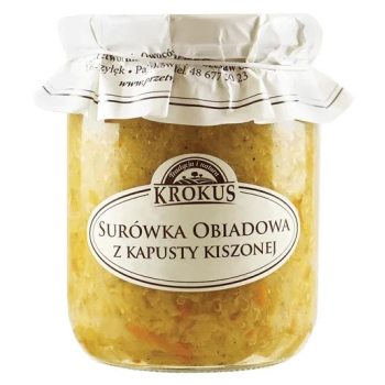 SURÓWKA OBIADOWA Z KAPUSTY KISZONEJ 500 g - KROKUS