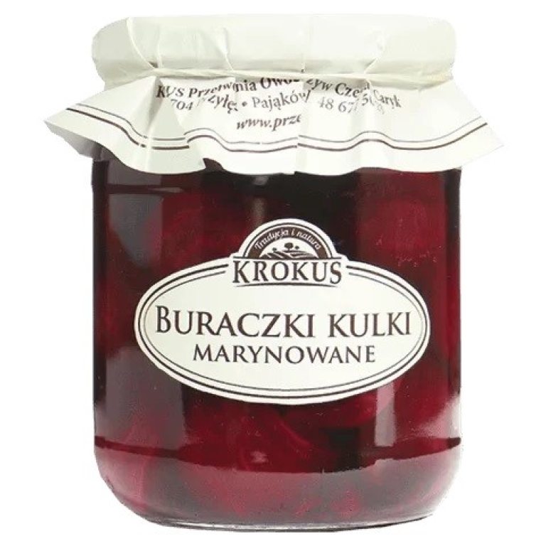 BURACZKI MARYNOWANE KULKI 470 g (300 g) - KROKUS
