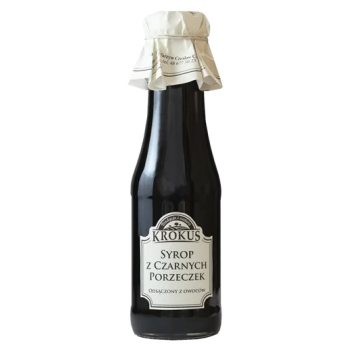 SYROP Z CZARNEJ PORZECZKI BEZGLUTENOWY 355 g (280 ml)  - KROKUS